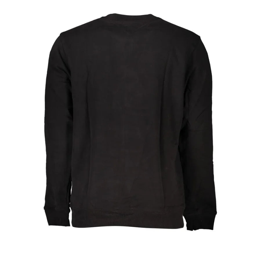 Tommy Hilfiger Black Cotton Men’s Sweatshirt