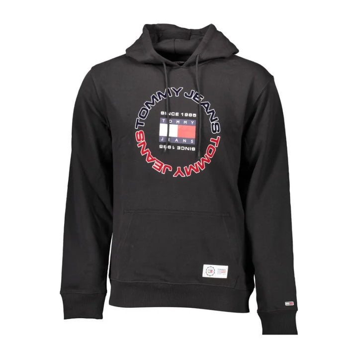 Tommy Hilfiger Black Cotton Men’s Sweatshirt