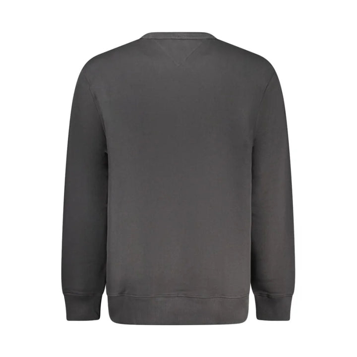 Tommy Hilfiger Black Cotton Mens Sweatshirt