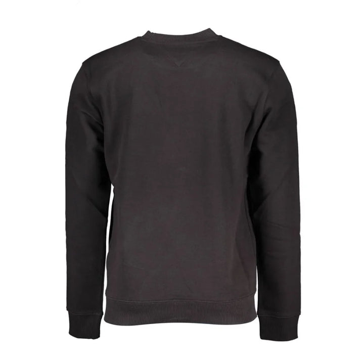 Tommy Hilfiger Black Cotton Men’s Sweatshirt
