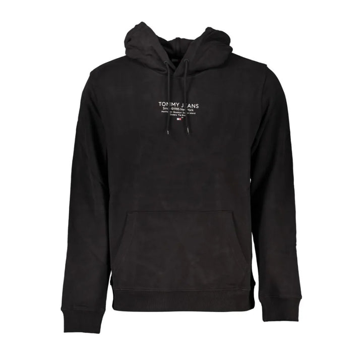 Tommy Hilfiger Black Cotton Men’s Sweatshirt