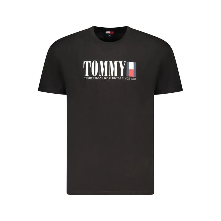Tommy Hilfiger ’Black Cotton Men’s T-Shirt’