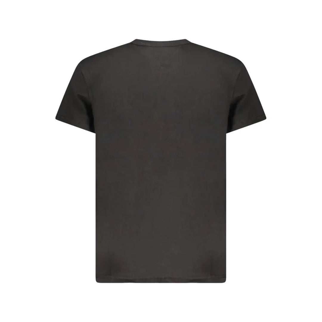 Tommy Hilfiger Black Cotton Men’s T-Shirt