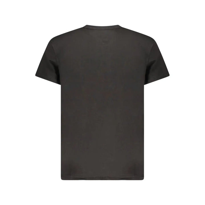 Tommy Hilfiger Black Cotton Men’s T-Shirt
