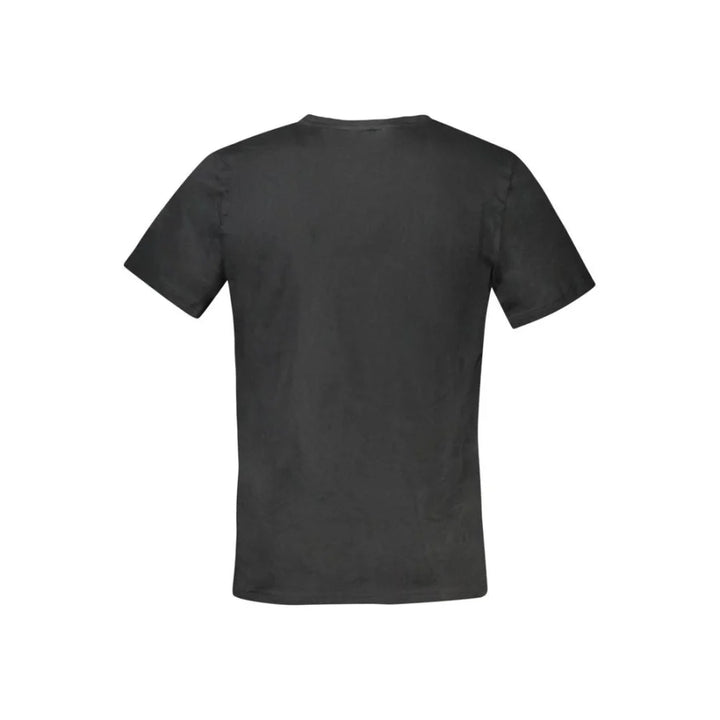 Tommy Hilfiger Black Cotton Men’s T-Shirt
