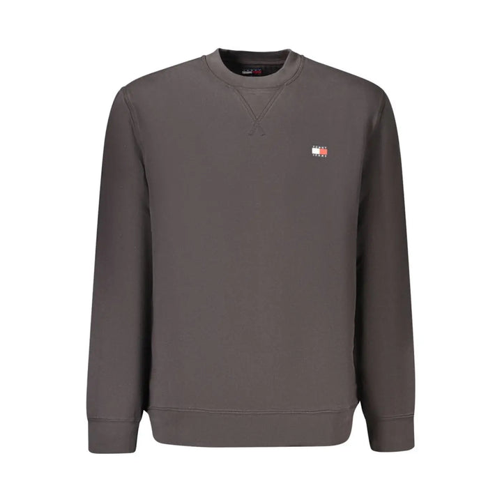 Tommy Hilfiger Black Cotton Menswear Sweatshirt