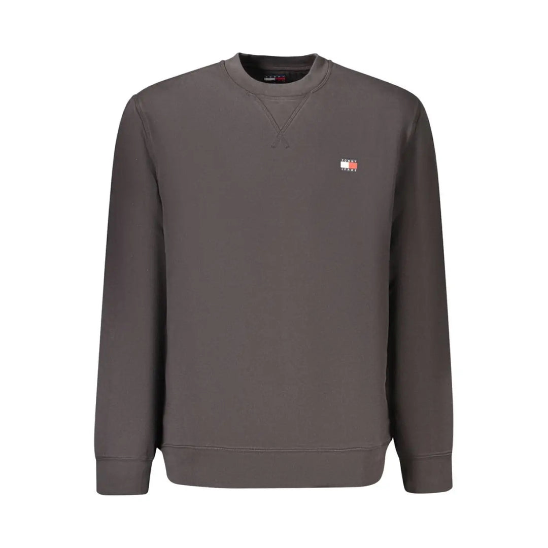 Tommy Hilfiger Black Cotton Menswear Sweatshirt