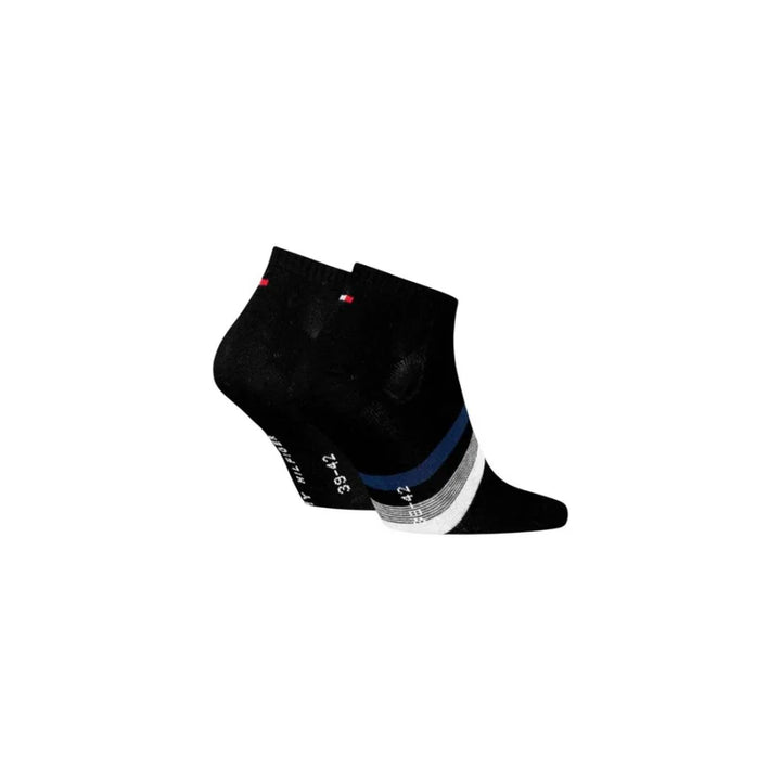 Tommy Hilfiger Black Cotton Socks