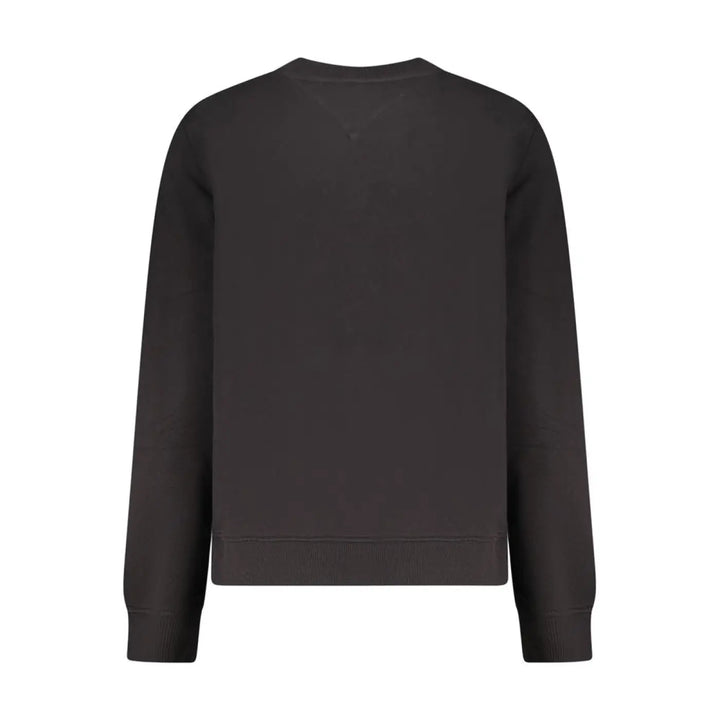 Tommy Hilfiger Black Cotton Women Sweatshirt