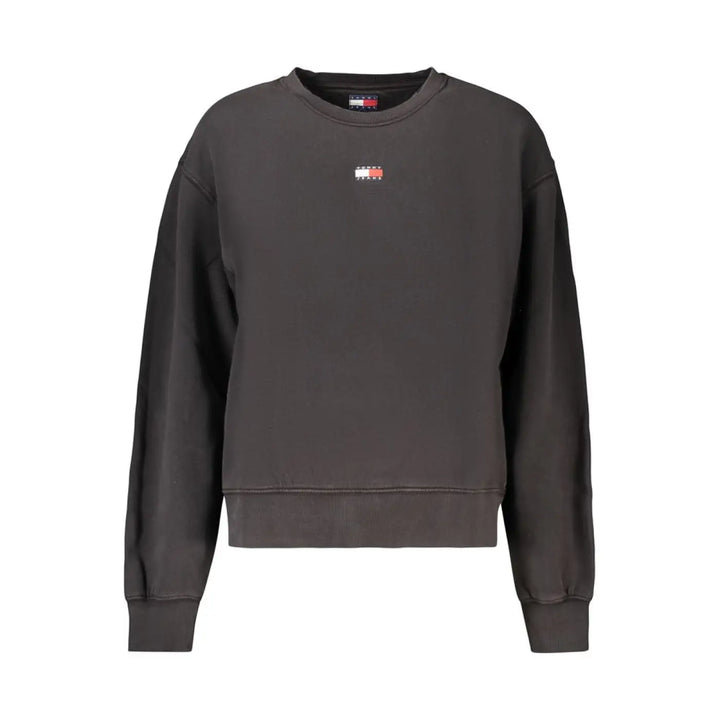 Tommy Hilfiger Black Cotton Women’s Sweatshirt