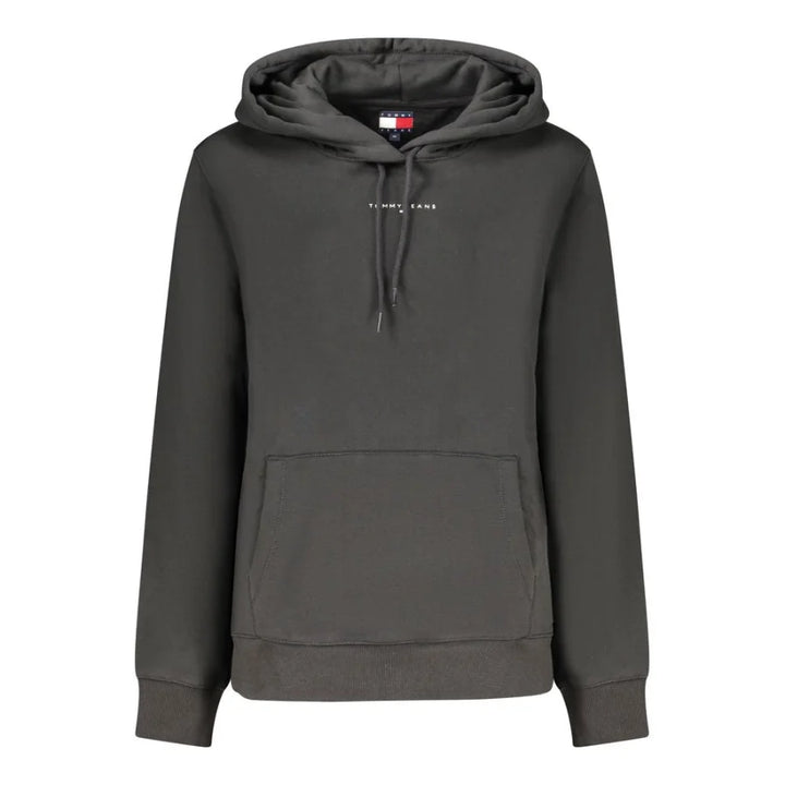 Tommy Hilfiger Black Cotton Women’s Sweatshirt Hoodie