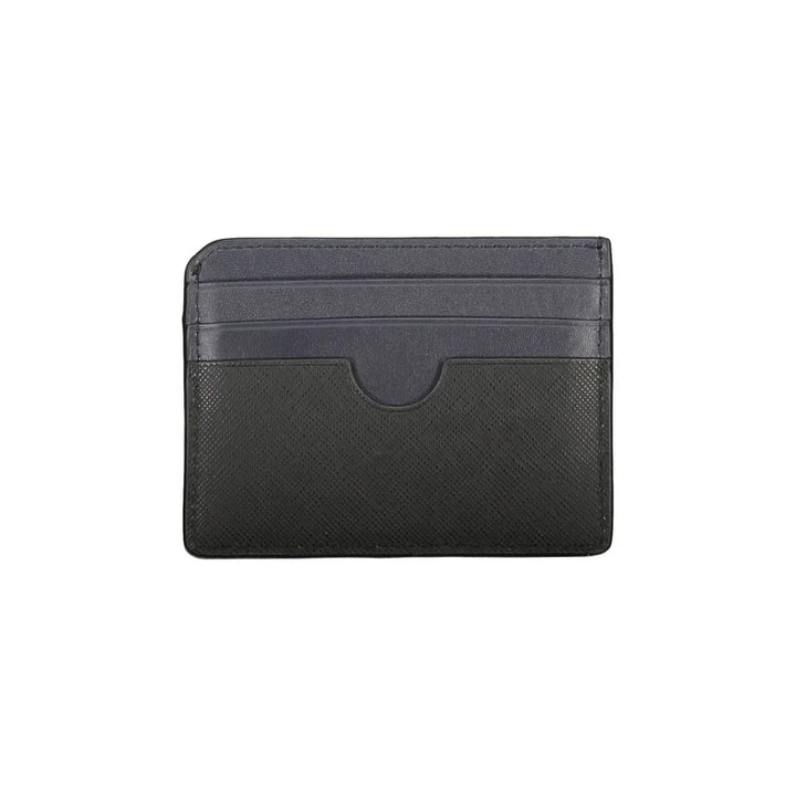 Tommy Hilfiger Black Leather Men Wallet