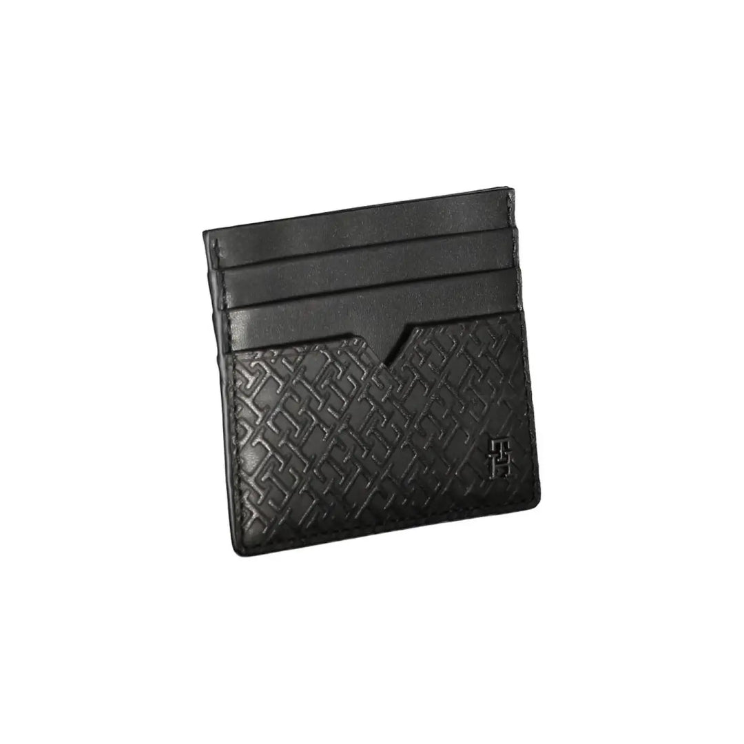 Tommy Hilfiger Black Leather Men’s Wallet