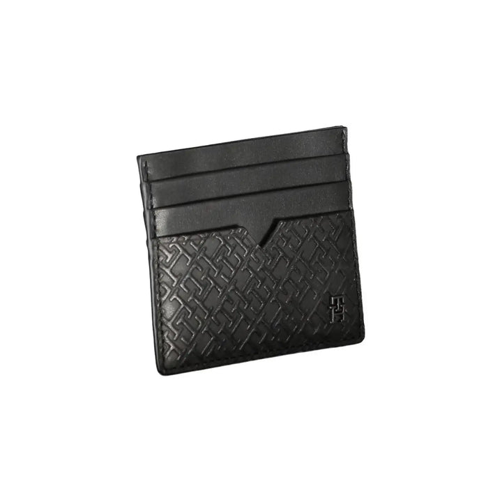 Tommy Hilfiger Black Leather Men’s Wallet