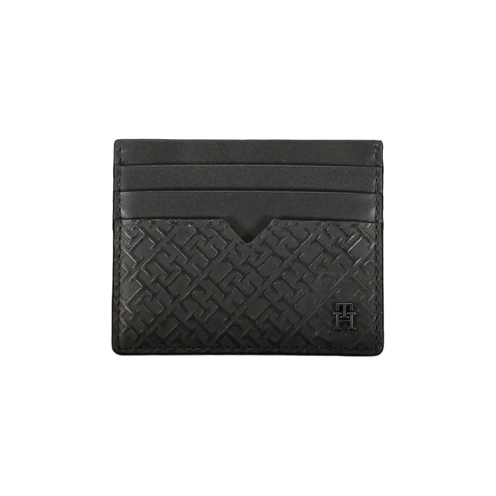 Tommy Hilfiger Black Leather Men’s Wallet