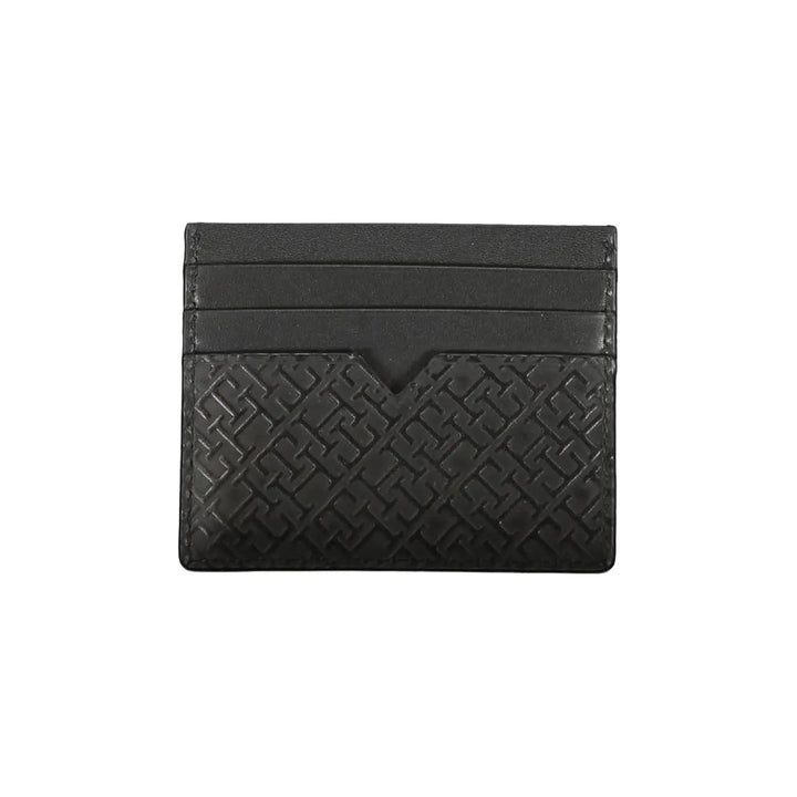 Tommy Hilfiger Black Leather Men’s Wallet