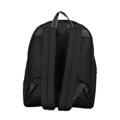 Tommy Hilfiger Black Polyester Backpack
