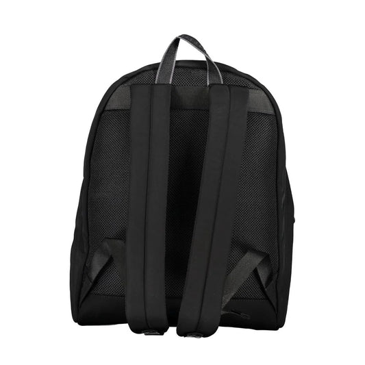 Tommy Hilfiger Black Polyester Backpack