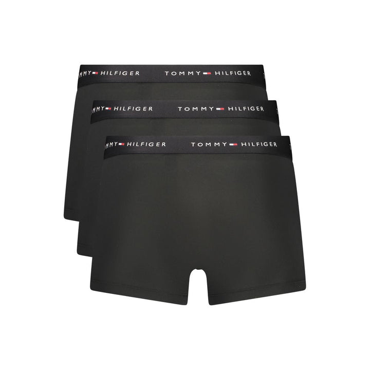 Tommy Hilfiger Black Polyester Men’s Boxer