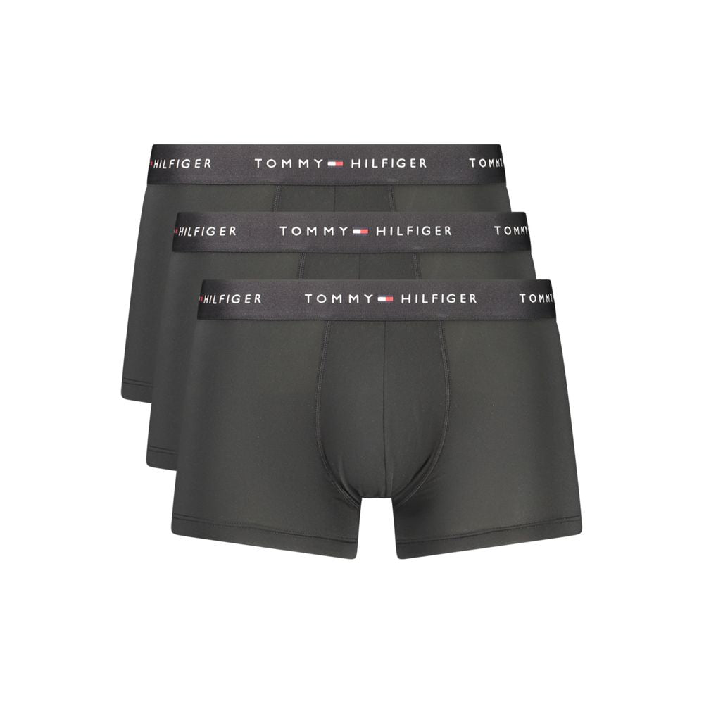 Tommy Hilfiger Black Polyester Men’s Boxer