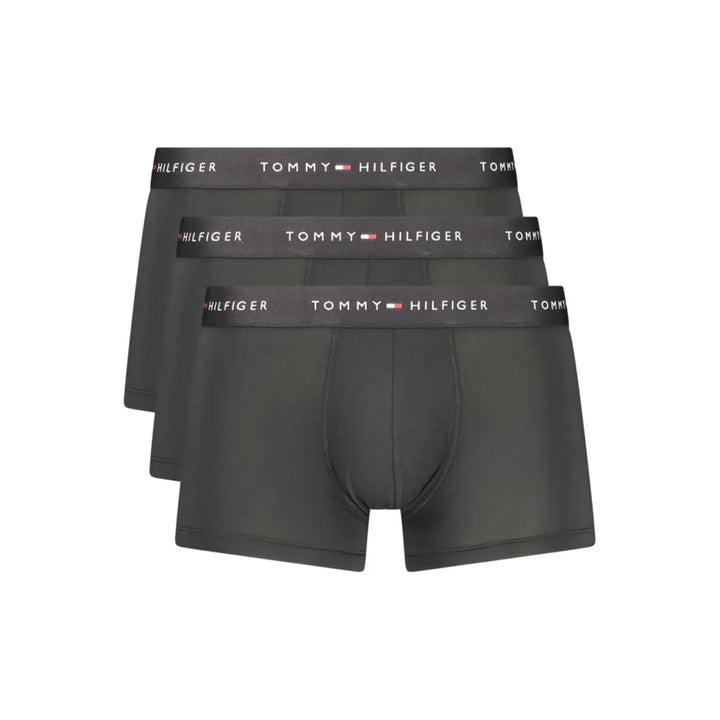 Tommy Hilfiger Black Polyester Men’s Boxer