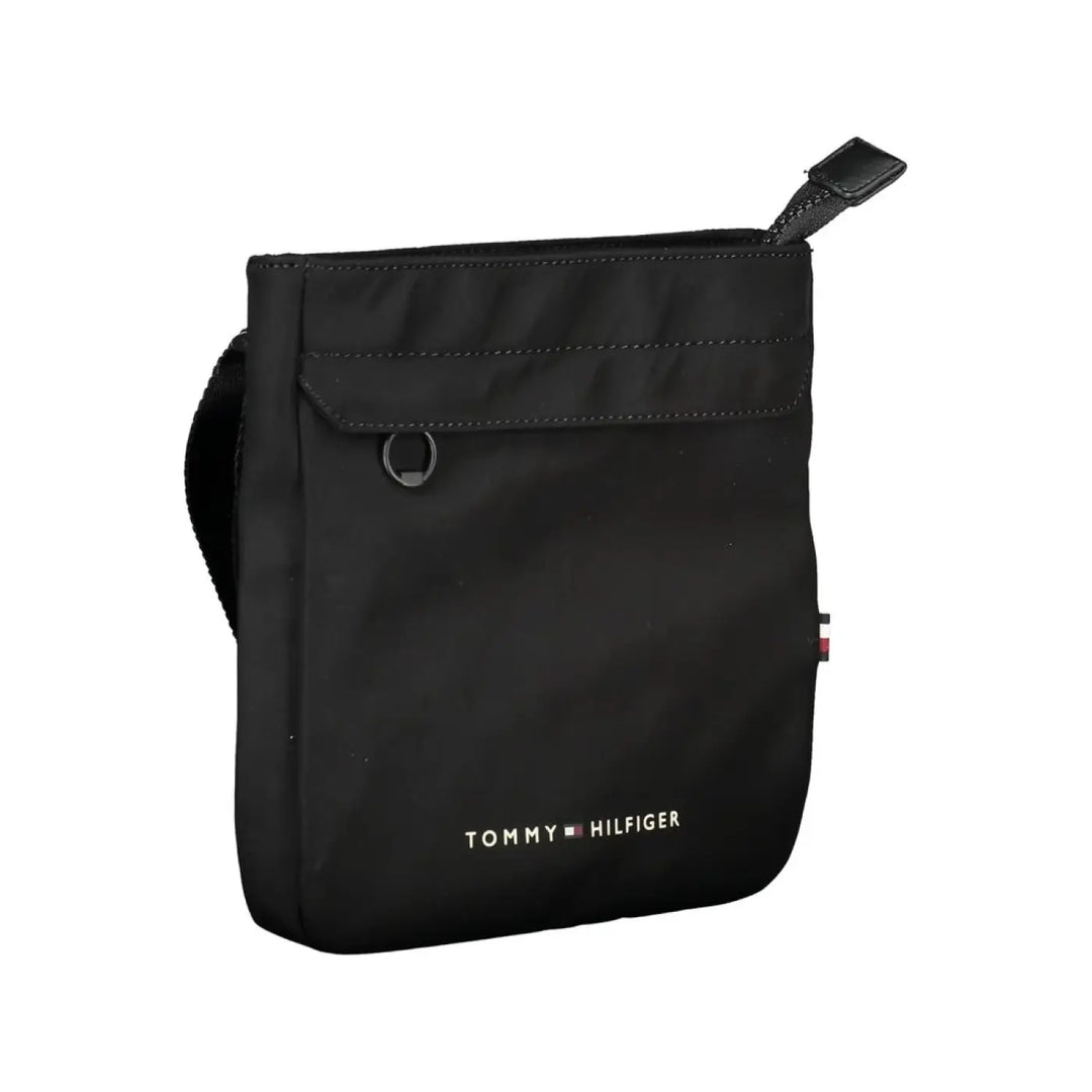 Tommy Hilfiger Black Polyester Men’s Shoulder Bag