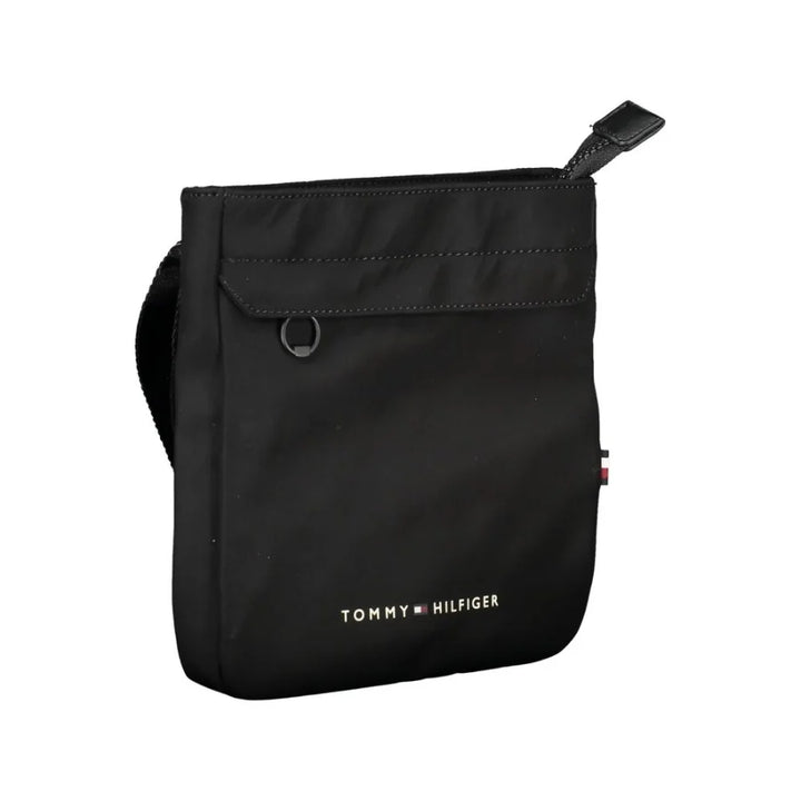 Tommy Hilfiger Black Polyester Men’s Shoulder Bag