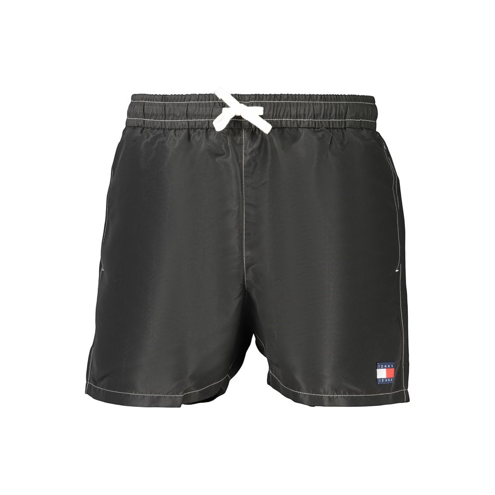 Tommy Hilfiger Black Polyester Men’s Swimwear