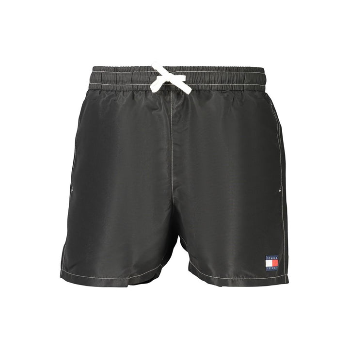 Tommy Hilfiger Black Polyester Men’s Swimwear