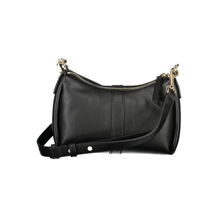 Tommy Hilfiger Black Polyester Women Shoulder Bag