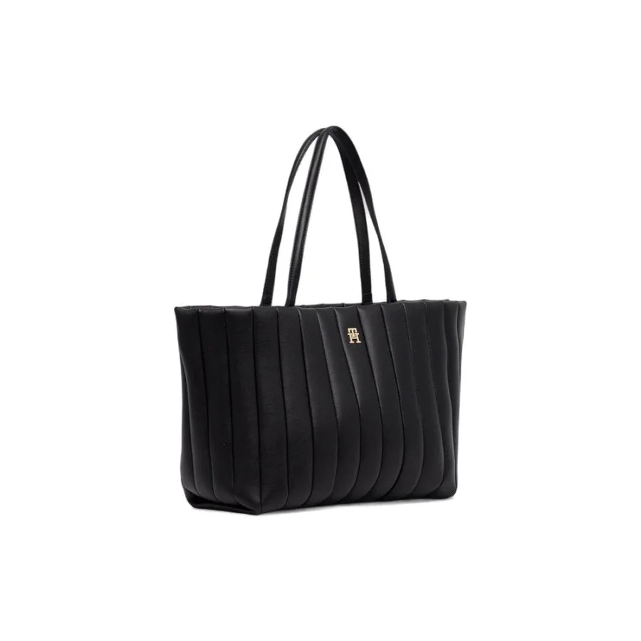 Tommy Hilfiger Black Polyethylene Handbag