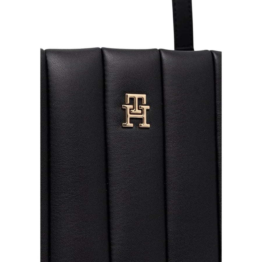 Tommy Hilfiger Black Polyethylene Handbag