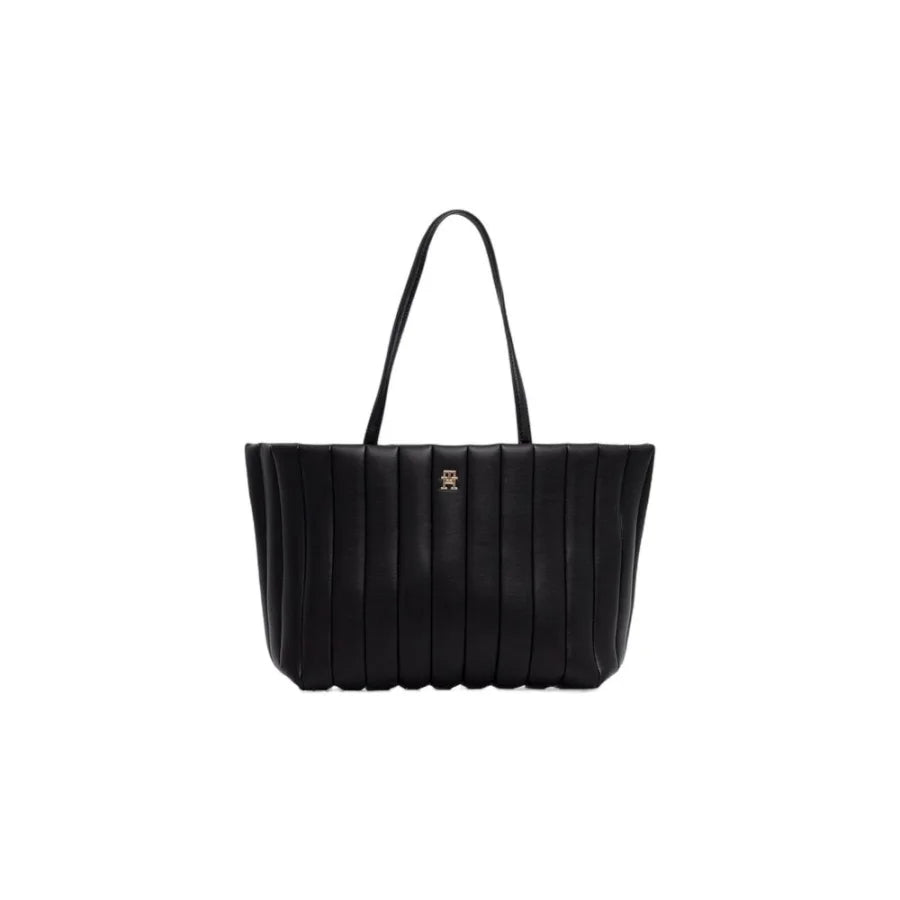 Tommy Hilfiger Black Polyethylene Handbag