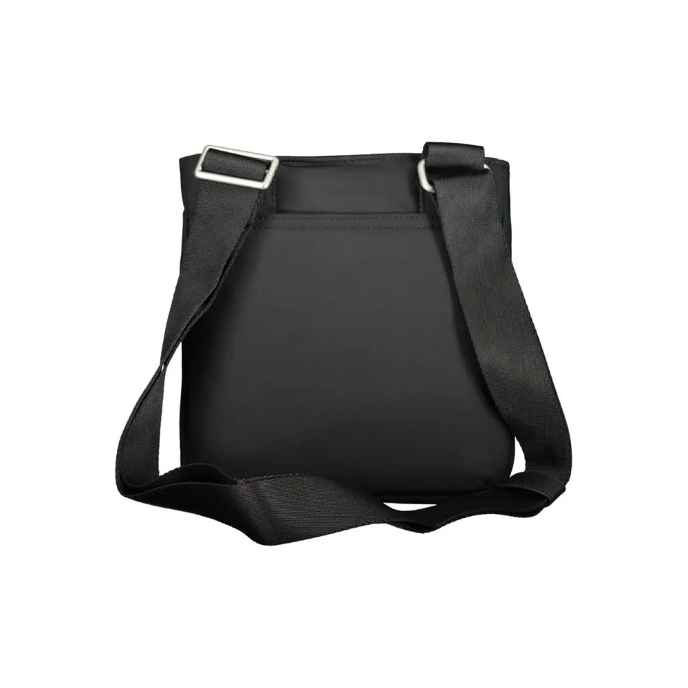 Tommy Hilfiger Black Polyurethane Women Shoulder Bag