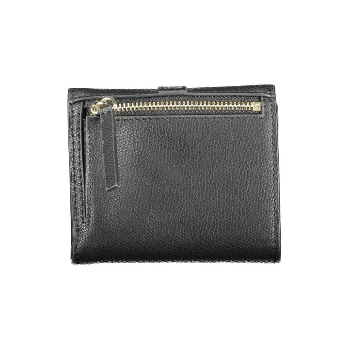 Tommy Hilfiger Black Polyurethane Women Wallet