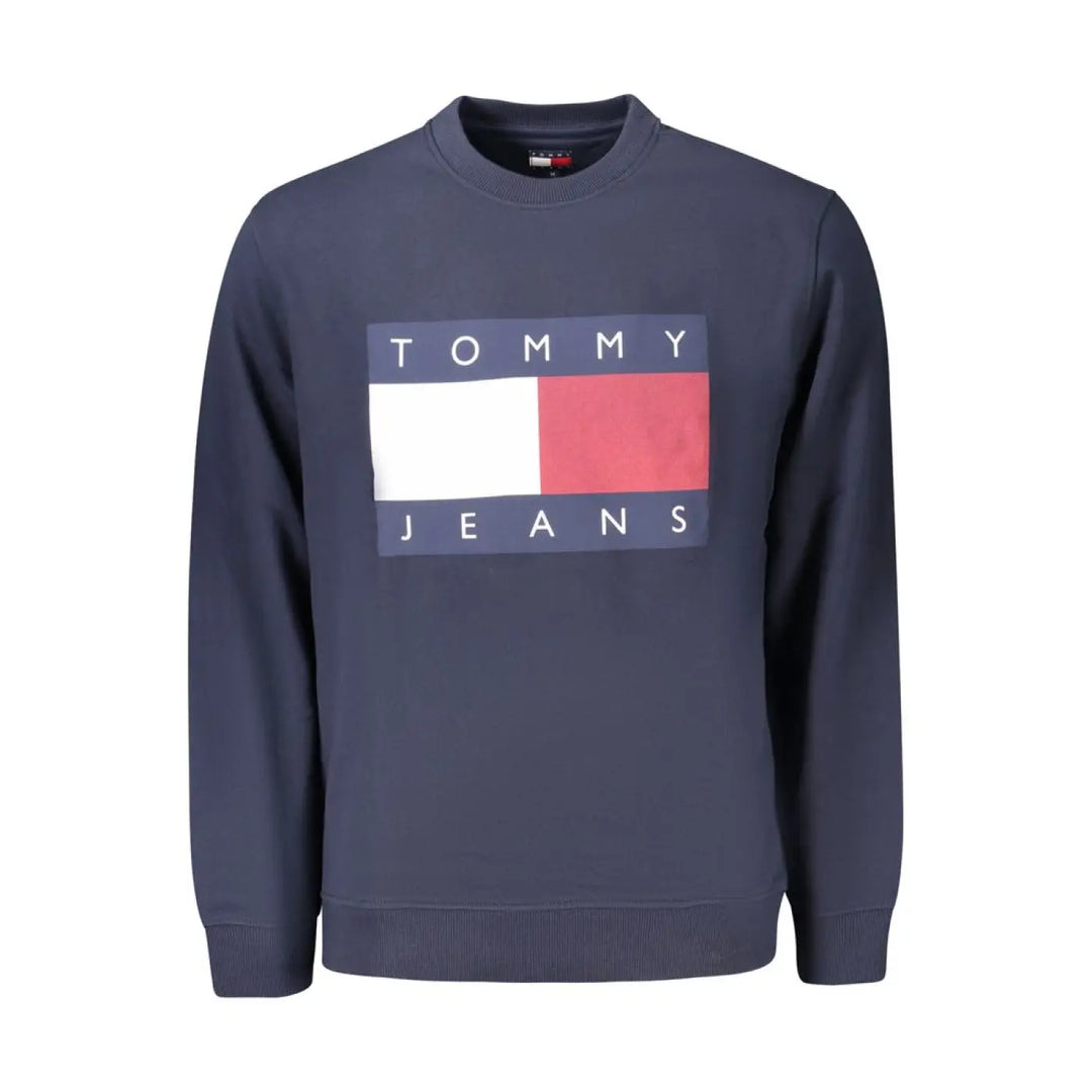 Tommy Hilfiger Blu Cotton Men’s Sweatshirt