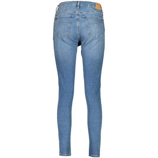 Tommy Hilfiger Blu Cotton Women Skinny Jean