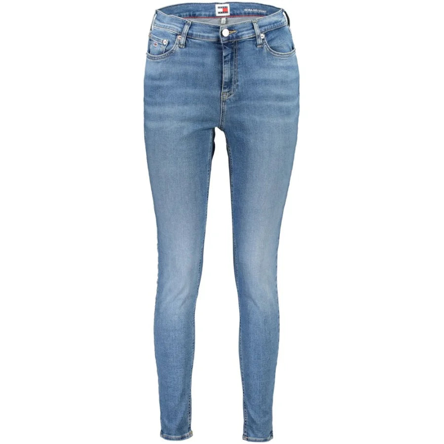 Tommy Hilfiger Blu Cotton Women Skinny Jean