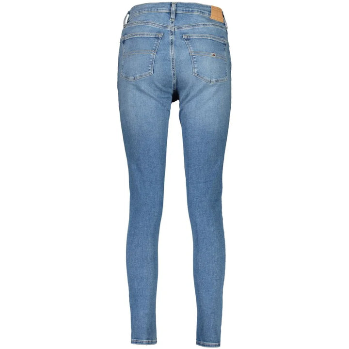 Tommy Hilfiger Blu Cotton Women Skinny Jean