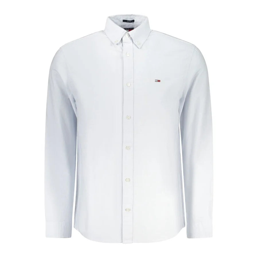 Tommy Hilfiger Blue Cotton Men Shirt