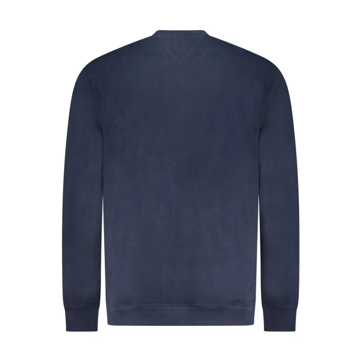 Tommy Hilfiger Blue Cotton Men Sweatshirt