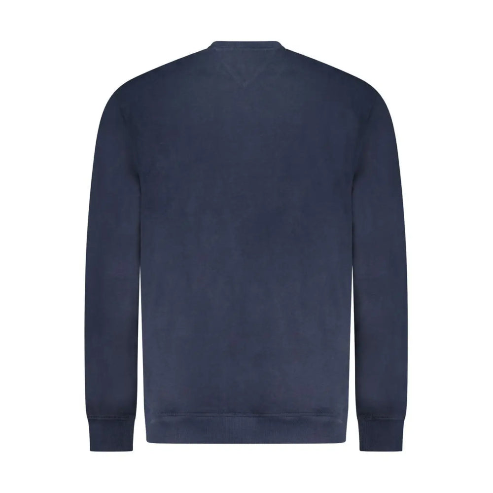 Tommy Hilfiger Blue Cotton Men Sweatshirt