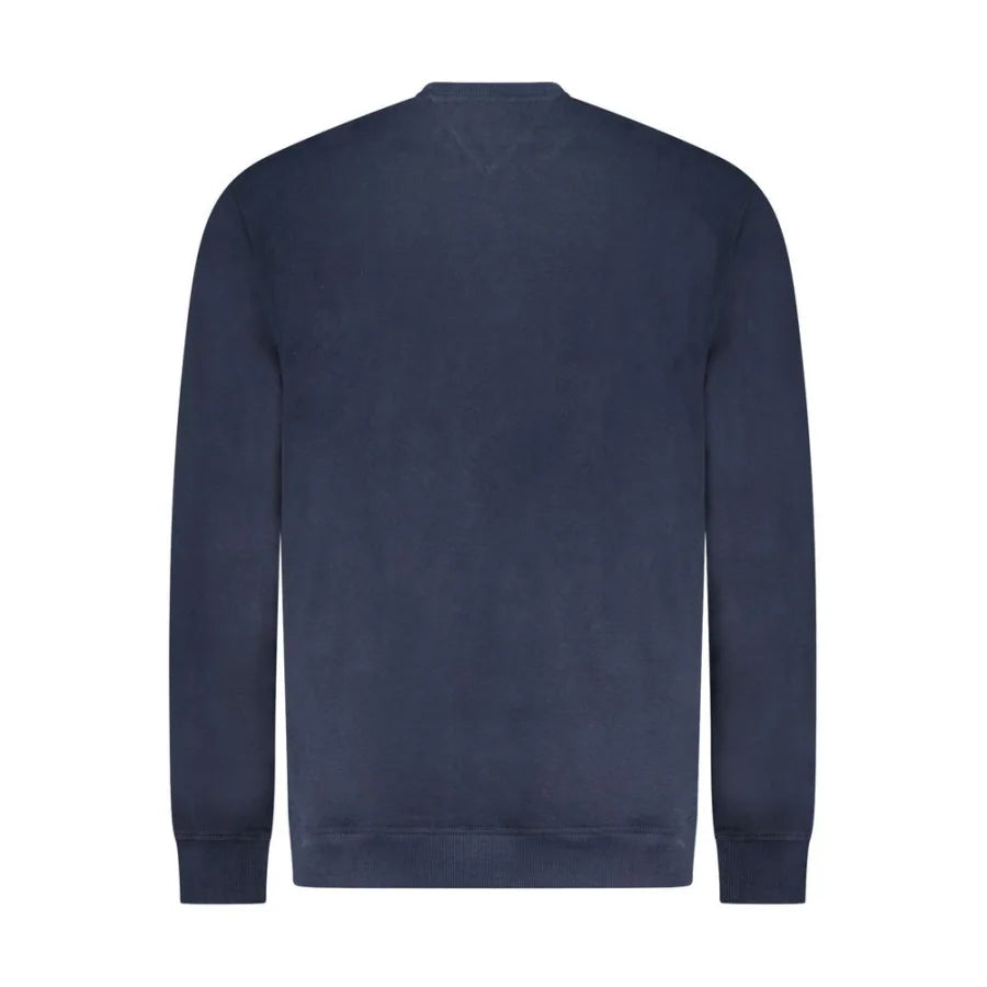 Tommy Hilfiger Blue Cotton Men Sweatshirt