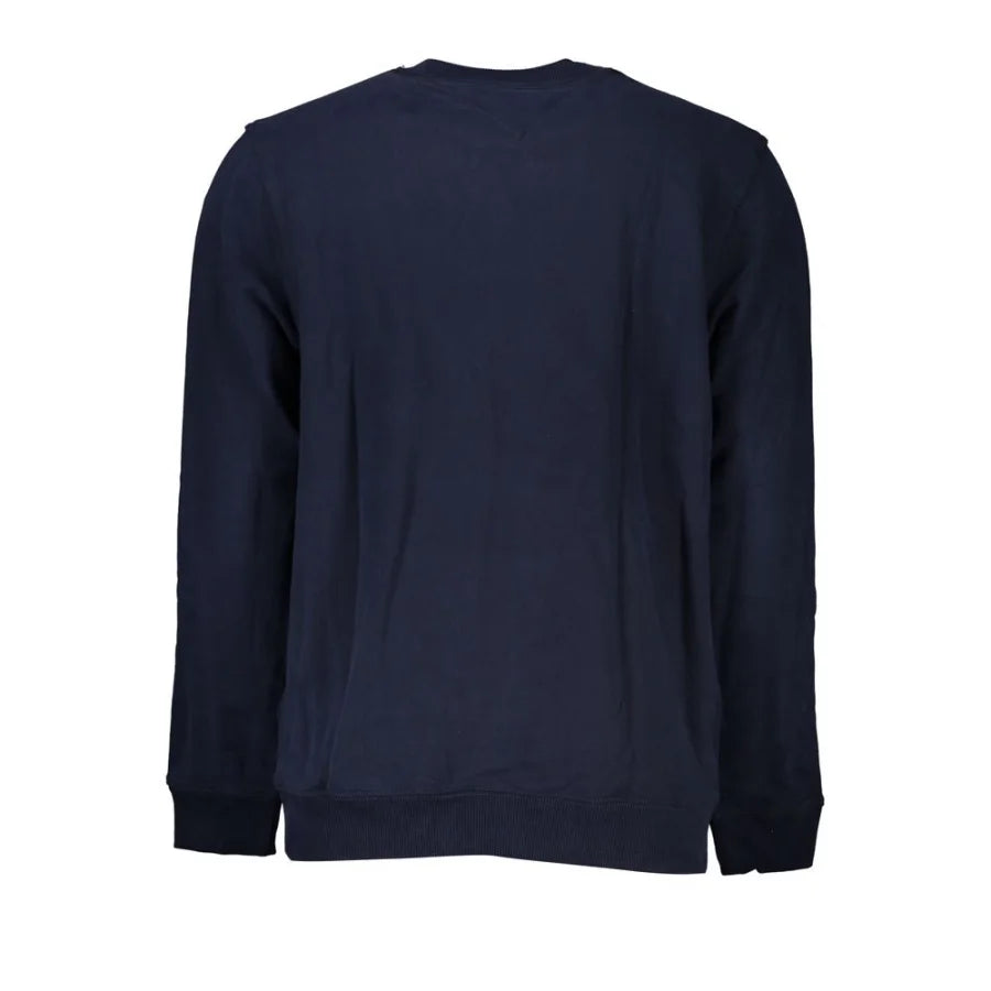 Tommy Hilfiger Blue Cotton Men Sweatshirt