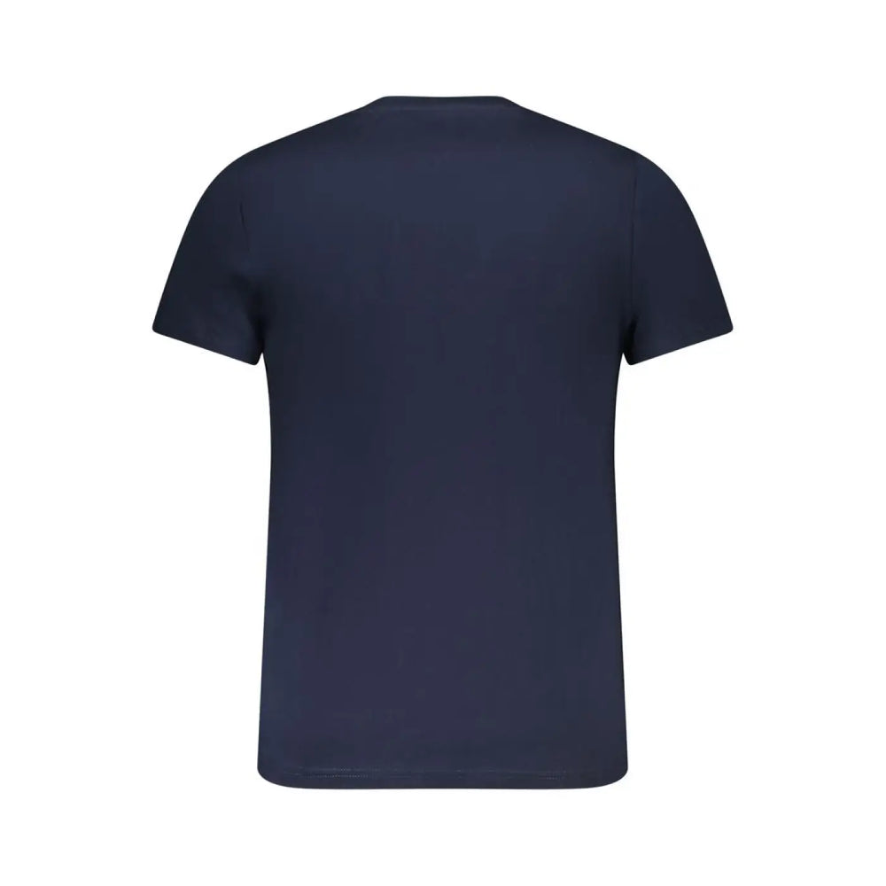 Tommy Hilfiger Blue Cotton Men T-shirt