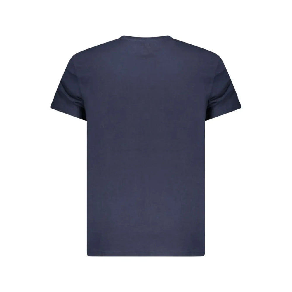 Tommy Hilfiger Blue Cotton Men T-shirt
