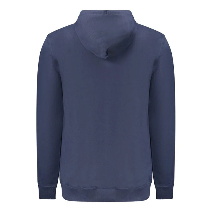 Tommy Hilfiger Blue Cotton Men’s Hooded Sweatshirt