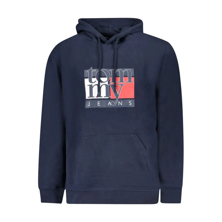 Tommy Hilfiger Blue Cotton Men’s Hoodie