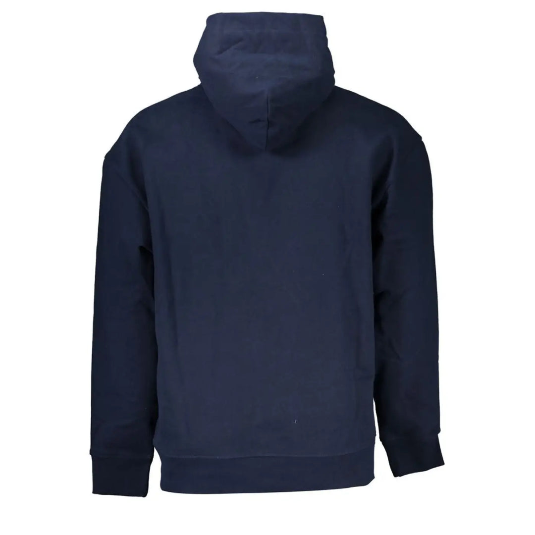 Tommy Hilfiger Blue Cotton Men’s Hoodie