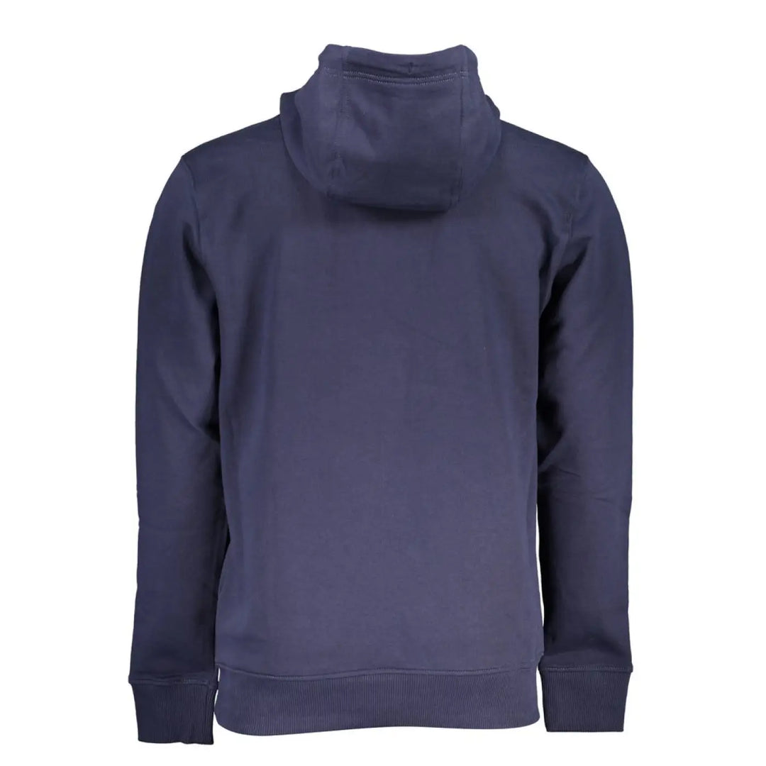 Tommy Hilfiger Blue Cotton Men’s Hoodie